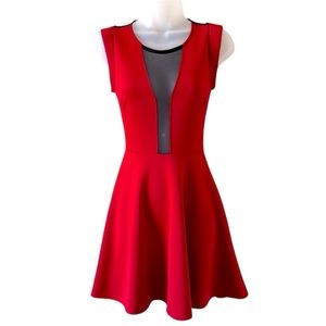 Guess red dress